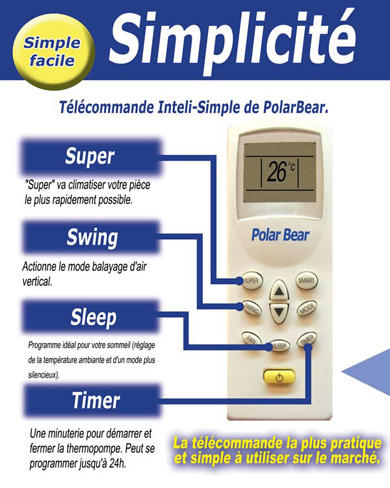 image showing polarbear remote control